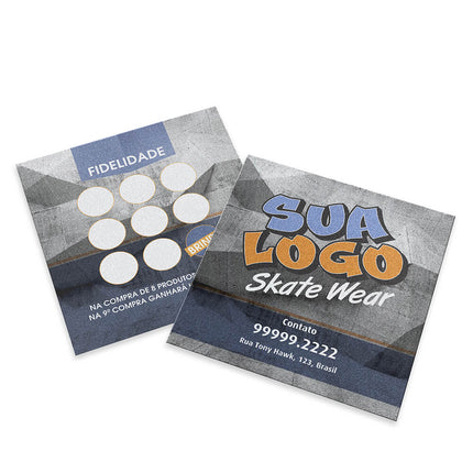 Cartões Duplo Papéis Especiais Silver Lux 300G Sem Verniz
