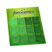 Calendários E Folhinhas 2025 Folhinha De Parede  Couchê 250G Sem Verniz