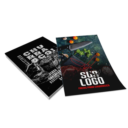 Panfletos, Flyers E Folhetos Couchê 115G Sem Verniz