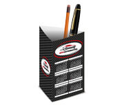 Calendários E Folhinhas 2025 Calendário De Mesa Porta Canetas Vertical Couchê 250G  Sem Verniz  4X0
