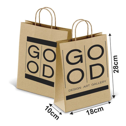 Sacola Kraft Com Alça