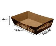 Embalagens Para Delivery Kraft 250G Burrito E Tortilha