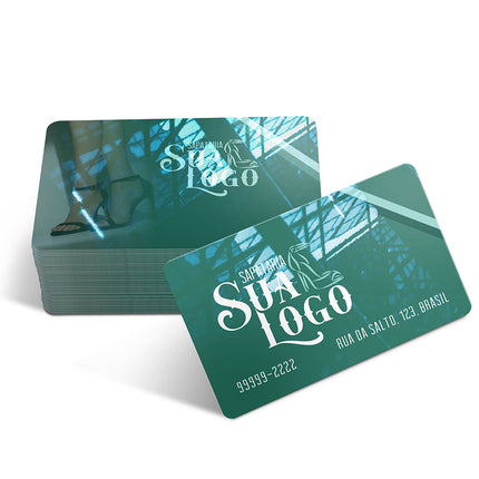 Cartões Fidelidade  Plástico Compacto 50G