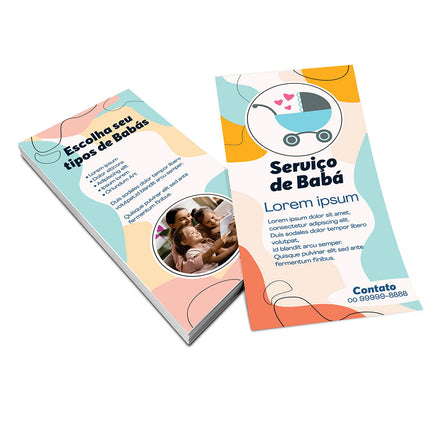 Panfletos, Flyers E Folhetos Apergaminhado 180G