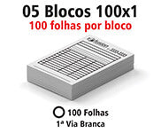 Blocos E Talões  100 Folhas  Ap 90G  100X1