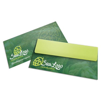 Envelopes Personalizados Ap Sulfite 90G Carta 230X115Mm  4X0