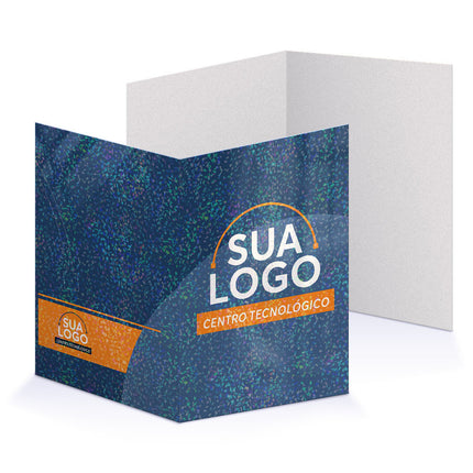 Pastas Supremo 255G Vinco  Lam Holográfica Frente 4X0