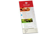 Cardápio Couche Brilho  300G  105X300Mm