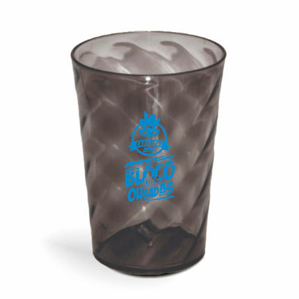 Copo Twister 600Ml  Transparente Fumê  1X0