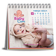 Calendário De Mesa Wire O Com 12 Paginas Sem Verniz Base Couchê 300G E Páginas Couchê 150G  4X4