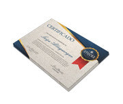 Certificados 300X210Mm Reciclato 250G Sem Verniz  4X0