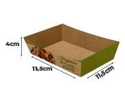 Embalagens Para Delivery Kraft 250G Burrito E Tortilha