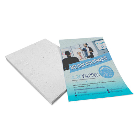 Panfletos, Flyers E Folhetos Reciclato 90G Sem Verniz