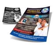 Panfletos, Flyers E Folhetos - Couchê