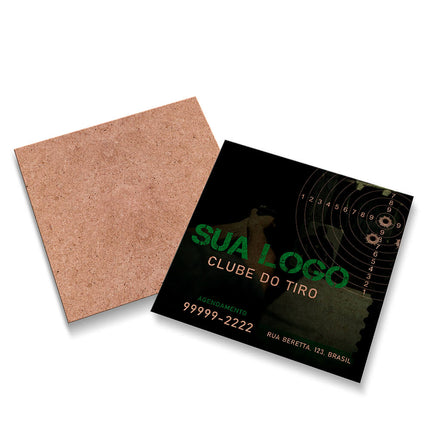 Cartões Duplo Kraft 250G Sem Laminação E Sem Verniz Uv