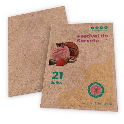 Folhas Avulsas Papeis Especiais Kraft 250G