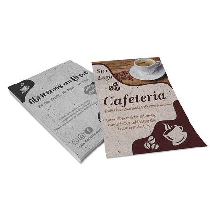 Panfletos, Flyers E Folhetos Reciclato 90G Sem Verniz