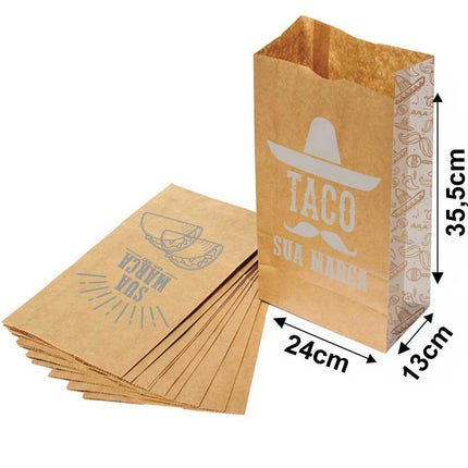 Sacolas E Sacos Saco Para Delivery  1X0 Tamanho M  240X355Mm - 1X0 - 3000Unid - Primus021 - Primus021 - Primus021