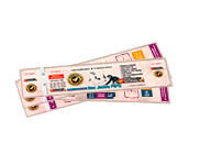 Ingressos De Segurança 150X55Mm