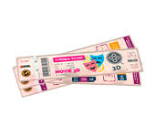 Ingressos De Segurança 150X55Mm