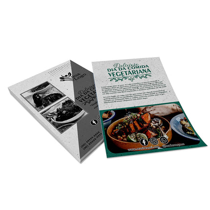 Panfletos, Flyers E Folhetos Reciclato 90G Sem Verniz