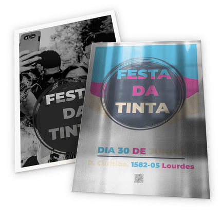 Folhas Avulsas Papeis Especiais Metalizado Frente 250G