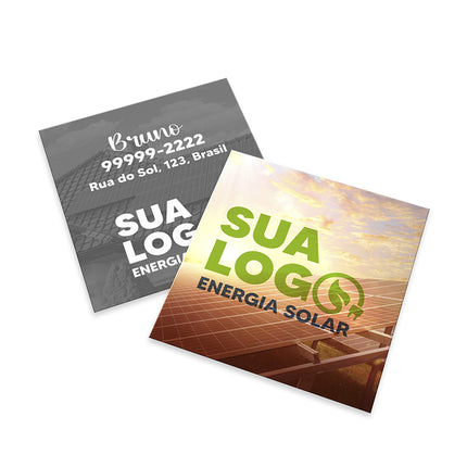 Mini Cartão Couchê 300G Sem Laminação E Sem Verniz 46X51Mm