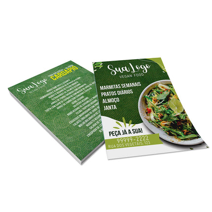 Panfletos, Flyers E Folhetos Couchê 115G Sem Verniz