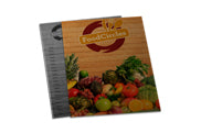 Cardápios Descartáveis Kraft 250G 150X210Mm
