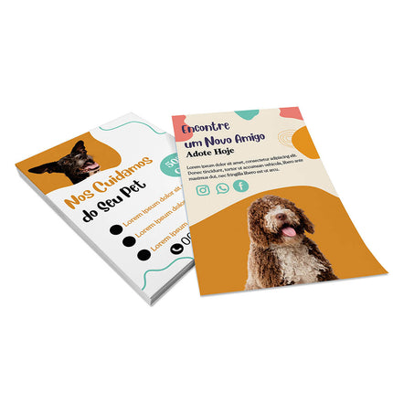 Panfletos, Flyers E Folhetos - Couchê