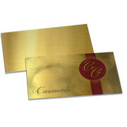 Convites Básico Gold Master 300G Sem Laminação E Sem Verniz