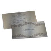 Convites Básico Silver Lux 300G Sem Laminação E Sem Verniz