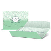 Convites Tradicional  Couchê 300G Hot Stamping Lam Fosca Fv E Hotstamping Fr  4X4