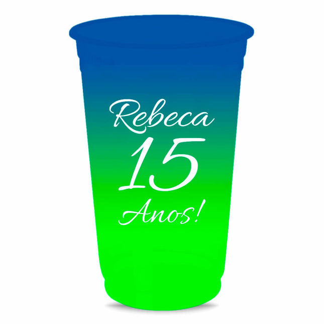 Copos Descartáveis  700Ml   Bicolor  1X1
