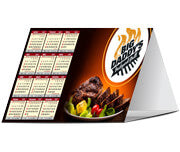 Calendário De Mesa Básico Couchê 300G  Verniz Uv Total Frente  4X0