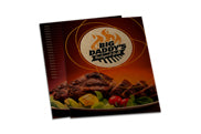 Cardápios Descartáveis Kraft 250G 150X210Mm