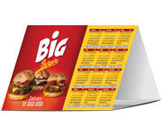 Calendário De Mesa Básico Couchê 300G  Verniz Uv Total Frente  4X0