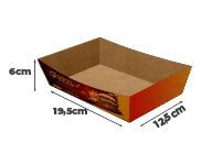 Embalagens Para Delivery Kraft 250G Burrito E Tortilha