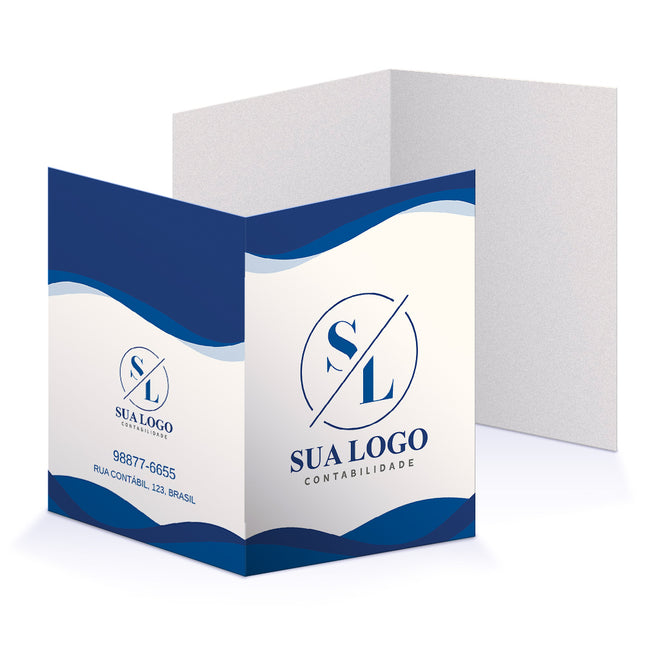 Pastas Supremo 255G Vinco  Sem Verniz 4X0