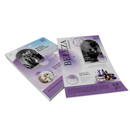Panfletos, Flyers E Folhetos Reciclato 90G Sem Verniz