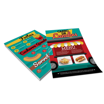 Panfletos, Flyers E Folhetos Couchê 150G Sem Verniz 300X400Mm