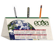 Calendários E Folhinhas 2025 Calendário De Mesa Porta Canetas Horizontal Reciclato 250G Sem Verniz - 4X0 - 25Unid - E021