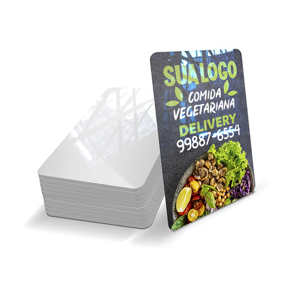 Cartões Fidelidade  Plástico Compacto 50G