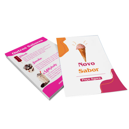 Panfletos, Flyers E Folhetos - Apergaminhado 90G