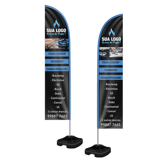 Wind Banner - Kit Completo - 3,00M (G)