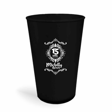Copo Twister 600Ml  Leitoso Preto  1X0