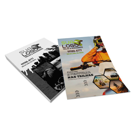 Panfletos, Flyers E Folhetos Couchê 115G Sem Verniz