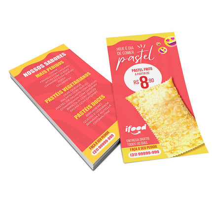 Panfletos, Flyers E Folhetos - Apergaminhado 240G