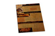 Cardápios Descartáveis Kraft 250G 210X300Mm