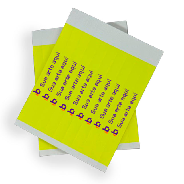 Pulseira de Identificação Slim Laser Personalizada